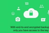 WhatsApp开始为聊天记录备份推出加密功能