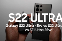 2月17日三星GalaxyS22Ultra45W智能手机充电测试