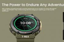 Amazfit T-Rex 2终于发布：坚固耐用的智能手表