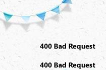 <html>
<head><title>400 Bad Request</title></head>
<body>
<center><h1>400 Bad Request</h1></center>
<hr><center>nginx</center>
</body>
</html>
