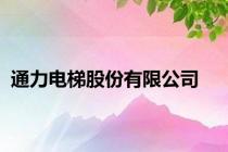 通力电梯股份有限公司
