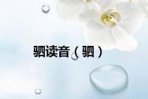 驷读音（驷）