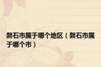 磐石市属于哪个地区（磐石市属于哪个市）