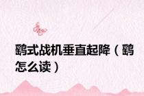 鹞式战机垂直起降（鹞怎么读）