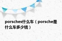 porsches什么车（porsche是什么车多少钱）