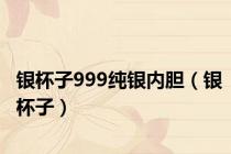 银杯子999纯银内胆（银杯子）