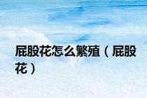 屁股花怎么繁殖（屁股花）