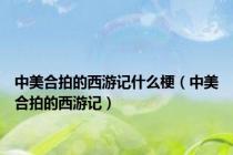 中美合拍的西游记什么梗（中美合拍的西游记）