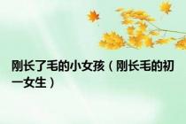 刚长了毛的小女孩（刚长毛的初一女生）