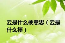 云是什么梗意思（云是什么梗）