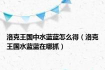 洛克王国中水蓝蓝怎么得（洛克王国水蓝蓝在哪抓）