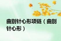 曲别针心形项链（曲别针心形）