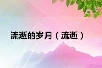 流逝的岁月（流逝）