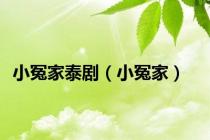 小冤家泰剧（小冤家）