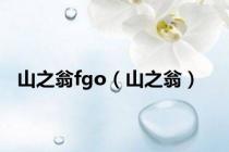 山之翁fgo（山之翁）