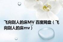 飞向别人的床MV 百度网盘（飞向别人的床mv）