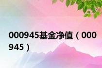 000945基金净值（000945）