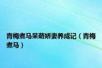 青梅煮马呆萌娇妻养成记（青梅煮马）