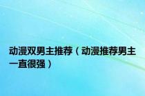 动漫双男主推荐（动漫推荐男主一直很强）