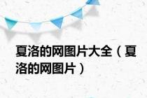夏洛的网图片大全（夏洛的网图片）