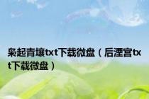 枭起青壤txt下载微盘（后湮宫txt下载微盘）