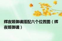 辉夜姬御魂搭配六个位置图（辉夜姬御魂）