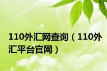 110外汇网查询（110外汇平台官网）