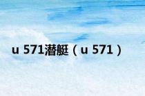 u 571潜艇（u 571）