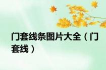 门套线条图片大全（门套线）