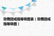 劲舞团戒指等级图表（劲舞团戒指等级图）