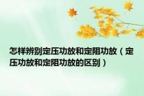 怎样辨别定压功放和定阻功放（定压功放和定阻功放的区别）