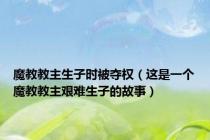 魔教教主生子时被夺权（这是一个魔教教主艰难生子的故事）