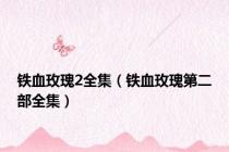 铁血玫瑰2全集（铁血玫瑰第二部全集）