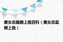 美女总裁赖上我百科（美女总监缠上我）
