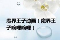 魔界王子动画（魔界王子嘀哩嘀哩）