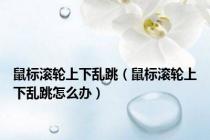 鼠标滚轮上下乱跳（鼠标滚轮上下乱跳怎么办）