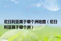 尼日利亚属于哪个洲地图（尼日利亚属于哪个洲）