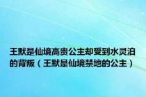 王默是仙境高贵公主却受到水灵泊的背叛（王默是仙境禁地的公主）
