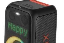 LG XBOOM便携式塔式扬声器 带20小时电池和复古LED在美国推出