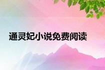 通灵妃小说免费阅读