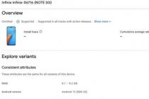 Infinix Note 30i在Google Play控制台上发现