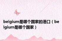belgium是哪个国家的港口（belgium是哪个国家）