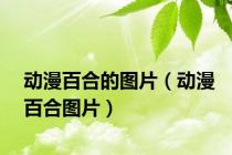 动漫百合的图片（动漫百合图片）