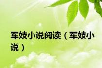 军妓小说阅读（军妓小说）