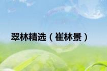 翠林精选（崔林景）