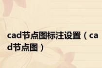 cad节点图标注设置（cad节点图）