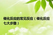 催化反应的常见反应（催化反应七大步骤）