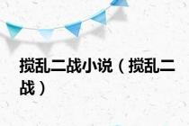 搅乱二战小说（搅乱二战）