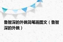 鲁智深的外貌简笔画图文（鲁智深的外貌）