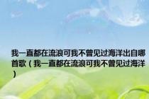 我一直都在流浪可我不曾见过海洋出自哪首歌（我一直都在流浪可我不曾见过海洋）